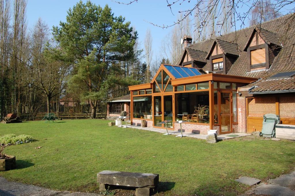 סן-אמנדה-לה-או Auberge Du Bord Des Eaux - Demi-Pension Assuree Sur Reservation מראה חיצוני תמונה